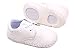 Femizee Infant/Toddler Baby Boys Sewing Pattern Soft Walking Shoes 0-6 Months White