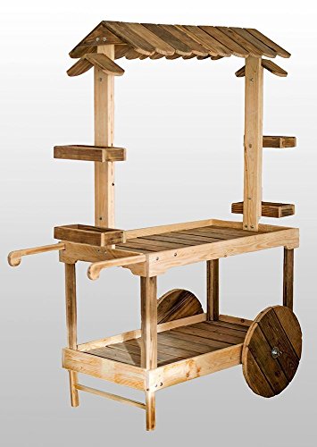 Carrito para eventos ( desmontable) con tablas de palets