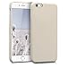 Price comparison product image kwmobile TPU Silicone Case for Apple iPhone 6 Plus / 6S Plus - Soft Flexible Rubber Protective Cover - Beige Matte