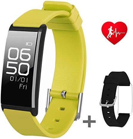 Sport Fitness Tracker Watch with Sleep Monitor Bluetooth Smart watch Wristband Bracelet Sport Pedometer Activity Tracker with Alarm Step Tracker Calorie Counter Sleep Tracker for Android or iPhone IOS (Green)