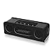 Produktbild MoKo Bose SoundLink Mini / Mini II Bluetooth Lautsprecher Hülle Abdeckung, Premium PU Leder Schutzhülle Case mit Handschlaufe/Karabiner für Bose SoundLink Mini 1/2 Bluetooth Wireless Speaker, Schwarz