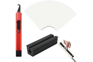KATSLYN Golf Grip Kits for Regripping Golf Clubs Include 20PCS Golf Grip Tape,Hook Blade,Rubber Vise Clamp,Double Sided Adhesive Tape,Hook Blade for Irons Putters,Easy Application