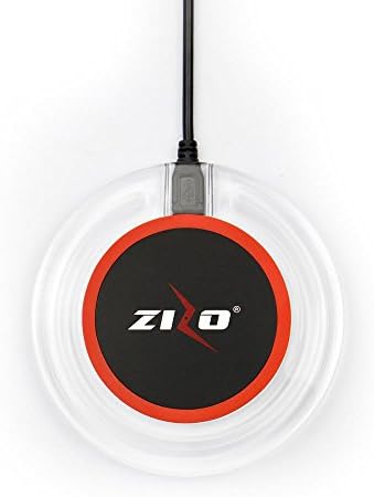Zizo Wireless Charger, Qi Fast Charging Pad for iPhone X / 8 / 8 plus / Galaxy Note 8 / S8 / S8 Plus / S7 Edge/ Compatible with any Qi Enabled Devices