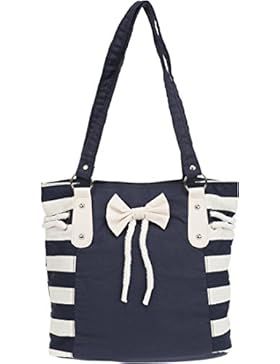 Küstenluder Damen Tasche Gussie Sailor Streifen Shopper