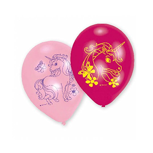 6 Einhorn Ballons Latex