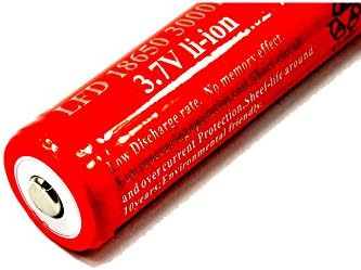 2X Constefire Rechargeable 18650 battery ,3.6-3.7V 3000mAh 18650 Li-ion battery ;18650 Lithium Battery with special PCB for protecting overcharging and overload ,expert work for flashlights,headlamp,etc.. No match Electronic cigarettes.