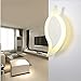 Produktbild Led Acryl Wandleuchte, 8 W, Einfache Art Und Weise Kreative Neuheit Zimmer Wandleuchte Wohnzimmer Schlafzimmer Warm Baum Blatt Wandleuchte