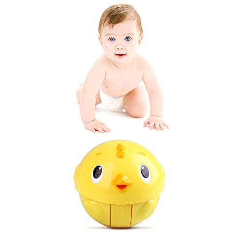 Jouets Rampants Peradix Petit Poulet Jaune Balancer à Gauche et à Droite peut Faire un Son Jouets pour Enfants