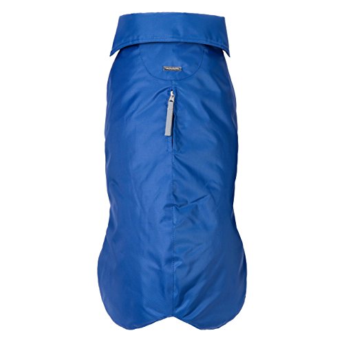 Wouapy Imper Essentiel Manteau Imperméable pour Chien Bleu Taille 34