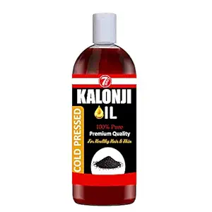 7 DAYS 100% Pure Kalonji (Black Seed) Oil Cold-Pressed for Skin Toning, Hair Growth & Joints Massage - 100ml