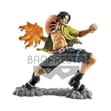 Muy detallada Bandai-20th Aniversario One Piece Estatua Portgas D Ace, (BANP82592)