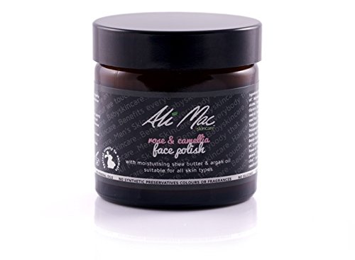 ALI MAC SKINCARE Exfoliating Facial Polish, Rose and Camellia