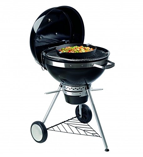 Tepro Guss-Wok Einleger, für Hauptrost 57 cm durchmesser 8568, schwarz, 35,3 x 35,3 x 10 cm, 8580 - 3