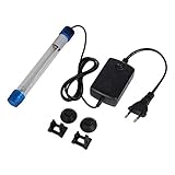 【Fácil instalación y limpieza】 Presione el botón para controlar la luz. Esto hace que todo el proceso de limpieza sea más fácil que nunca. Ideal para el filtro de acuarios y para aumentar el contenido de oxígeno. Mantenga a los peces un ambiente fresco para la vida. Con 2 soportes de ventosa, la luz se puede montar en la pecera para una fácil instalación.