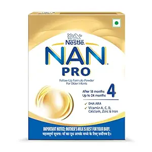 NAN PRO 4 Follow-Up Formula Powder For Older Infants (Stage 4), 400g Bag-In-Box Pack