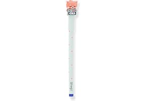 MR. WONDERFUL Mr Wonderful Bo-Bo radierbarer Stift - Roter Panda Stift mit Röntgenbild - blaue Tinte