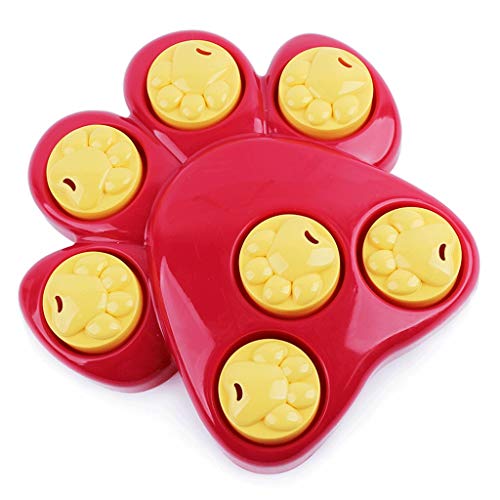 Ayiy Hund Pfote Haustier Hund Festlichkeit Spiel Puzzle Essen auf der Suche nach Spielzeug Haustierschüssel Hund Welpen Katze