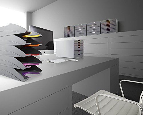 Durable 770557 Varicolor Ablageschalen Set, 5 Stück, anthrazit - 6