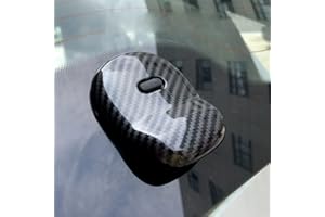 VTDOUQ Copertura della ciotola della maniglia della porta del bagagliaio posteriore dell'auto per Smart 453 fortwo, accessori per la copertura della ciotola della maniglia della maniglia del portellone