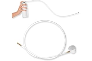 OUDQFCJ 1 Stück Aerosol-Düse Sprühkopf Sprühdose, Sprühdosenverlängerung (für Sprühdosen mit Anschlussstück), Flüssigkeit, Autospray-Düsenfolie, Lackierwerkzeuge und -geräte (50 cm)