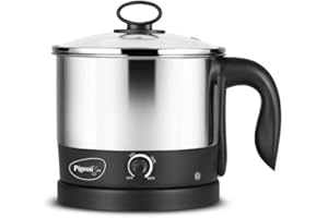 Pigeon Kessel Multipurpose Kettle (12173) 1.2 litres with Stainless Steel Body, used for boiling Water and milk, Tea, Coffee,