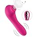Produktbild Delightoys Klitoris Sauger Vibratoren für sie Klitoris und G-punkt Klitorisvibrator mit 10 Saugintensitäten und 20 Vibrationsmodi Starker Klitorisstimulator Sexspielzeug für Frauen und Paare