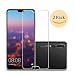Produktbild Huawei P20 Pro Schutzfolie,Ecoye[2 Stück]Panzerglas Schutzfolie Premium Schutzglas Glas Folie Displayschutzfolie 9H HD Transparent Kristall-klar Blasenfrei 2.5D Abgerundete Kanten Anti Fingerabdruck für Huawei P20 Pro