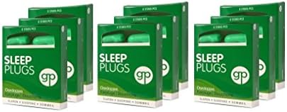 Get Plugged Sleep Plugs: 9 boxes of 3 pairs of earplugs for sleeping, resting or studying. Very high damping factor for maximum peace of mind. Made of hearing protection stopper foam.