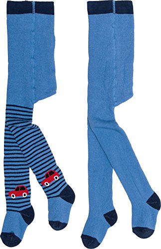 Baby Butt 2-pk thermal tights terry, Blue, 86 / 92