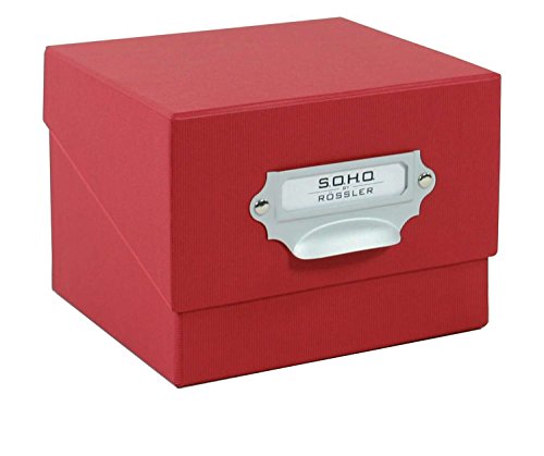 A F  S O H O  - Caja de fotograf  as  A6  color rojo