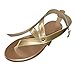 Produktbild SHE.White Damen Flache Sandalen Römische Clip Toe Flip Flops Zehentrenner Schuhe Übergröße Sommerschuhe Strandschuhe Pantoletten Badesandale 35-43