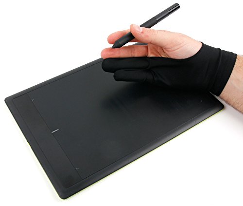DuraGadget hochwertiger Antifouling-Handschuh, geeigent für Wacom Intuos Comic Black Pen + Touch M CTH-690CK-S, WACOM PTH-651S-DEIT, CTL-490DW-S Intuos, PTH-651-DEIT Intuos Pro, CTL-480S-S Intuos, CTL-490DS-S Intuos und CTH-490PK-S Grafiktabletts - 9