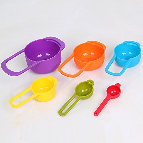 LIKECAR Food Grade Measuring Spoon Cup Set (6pcs measuring cup) - 2