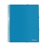 Carpeta con 30 fundas tamaño A4 y tapa de polipropileno opaco de 800 micras