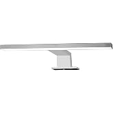 Diyez Meri&ccedil; Decorative Led Bathroom Sconce 30cm Chrome (6500K White Light, 30 Cm)