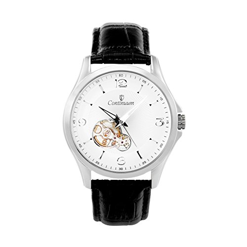 Continuum Herren Analog Automatik Uhr mit Leder Armband C15H26