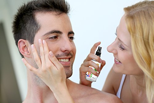 Rosenwasser Toner | Verwendet als Anti -Aging Gesichtsreiniger und Feuchtigkeitspflege für trockene, fettige, empfindliche, sonnengeschädigte Haut und Haar | Stimuliert die Kollagenbildung, minimiert Akne, Mitesser, Pickel, Poren und Falten | 100 ml - 4