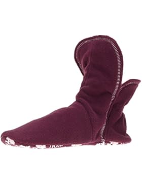 Raikou Klassischer Hausschuhe in Schönen kontrastreichen Farbenam (für Damen, Herren)-Granat/Rosa,34/37