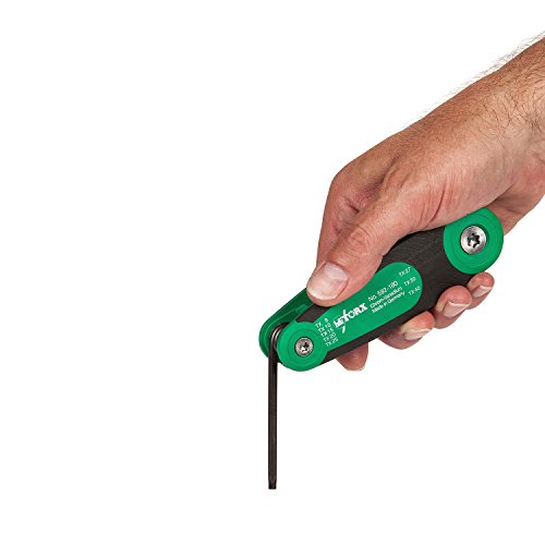 TORX® 71294 Schraubendreher Set im Klapphalter 8tlg. TX9 – TX40 | Made in Germany | TX9 | TX10 | TX15 | TX20 | TX25 | TX27 | TX30 | TX40 | TX | für Torx-Schrauben - 2