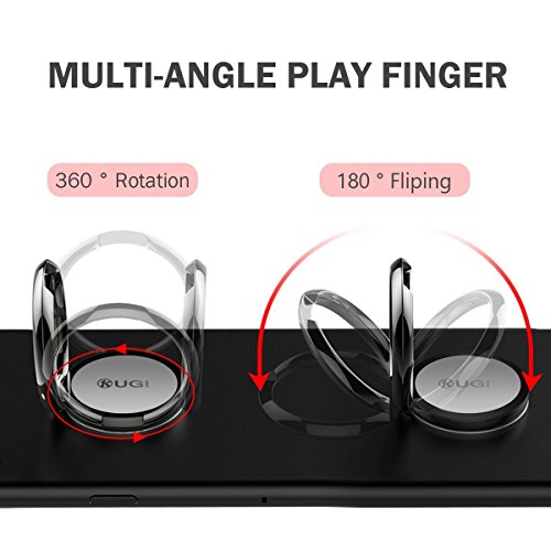 Universale Supporto smartphone, Anello portacellulare, Universal Finger Grip phone ring stand ESR con 360 gradi rotazione, Mani libere, Hands free, anticaduta, Grancio per cellulare, smartphone,iPhone 5 5S SE 6 6S 7 7 Plus 8, Samsung Galaxy S5 S6 S7 S8 Edge S8, Note 4 5, Huawei P8 P9 Lite, HTC, Sony, LG, ASUS Zenfone, iPad, Kindle Fire Kinle Paperwhite Kindle Voyage All Smart phones & Tablets
