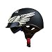 Produktbild LI DANNA Motorradhelm Mit Eingebautem Spiegel Abnehmbare DOT-Zertifizierung,A-XL61CM-62CM