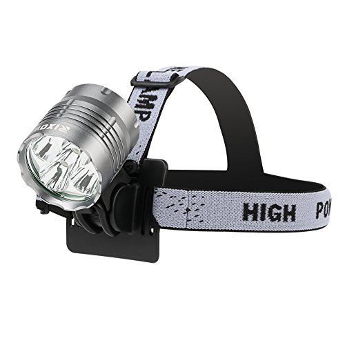 LED Fahrradbeleuchtung,Rixow LED Fahrradlampe Set,LED Frontlicht und Rücklicht Für Radfahren,LED Beleuchtung Außen Stirnlampe - 3