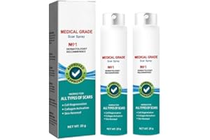 ONLYNERY Scar Remove Advanced Scar Spray, Narbenentfernungsspray, Scarremove Advanced Scar Spray For All Types Of Scars, Aknenarben Und Dunkle Fleckenentferner, Scar Remove Medical Grade Scar Spray (2)