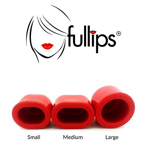 FULLIPS Lip Plumping Enhancer Pump up your lips Plump Pout Suction Device Gift Set (Small)