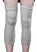 Produktbild 1 Paar Knieschoner Knieschützer Kniebandage Winter Wärmeschutz Baumwolle Knieorthese für Freizeit und allerlei Sport,Fußball Laufen Tanzen, Grau