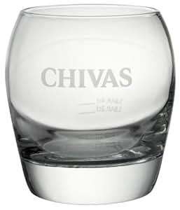 Chivas Whisky Tumbler Glass by S.BAR.: Amazon.co.uk