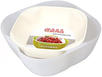 a two-tier creative fruit bowl/ snack sweet dried fruit box/European fashion fruit bowl set-B