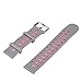 Produktbild TianranRT Leicht Belüften Weich Silikon Handgelenk Strap für Amazfit Bip Jugend Uhr (Grau+Rosa)