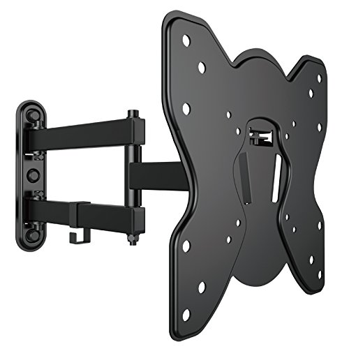 Metronic 451063 Supporto a Muro con Braccio Inclinabile, Nero