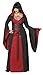 Produktbild California Costumes Plussize Deluxe Robe mit Kapuze lila/schwarz Gr. XXX-Large, Rot - Rot